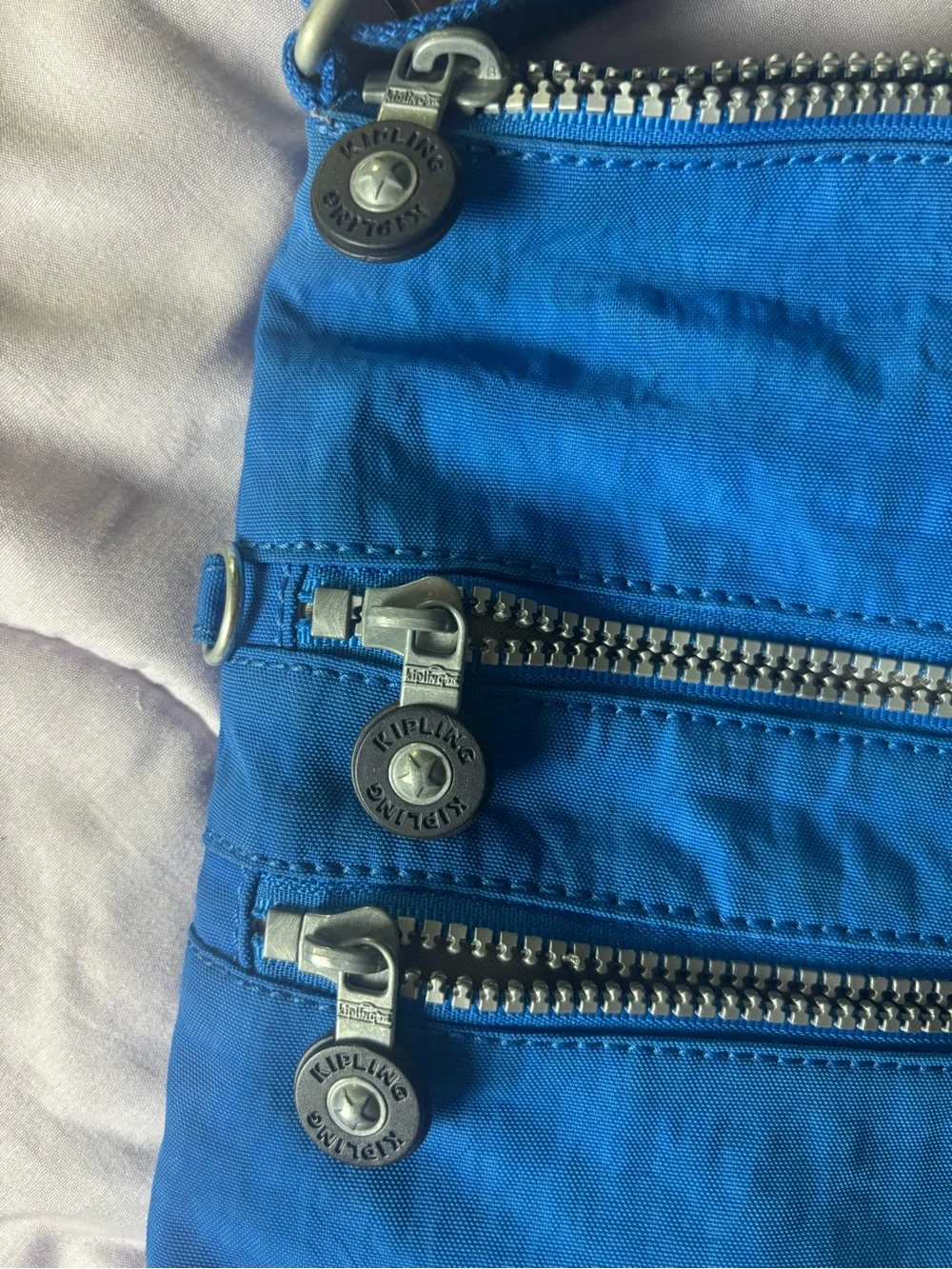 Kipling Alvar Blue Cross Body Bag